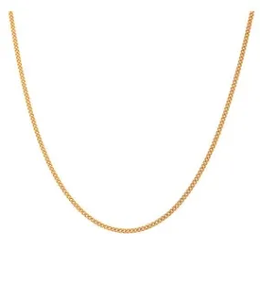 18' GOLD VERMEIL FINISH 1MM CU
