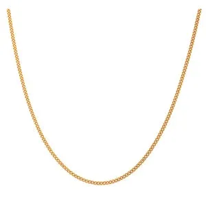 18' GOLD VERMEIL FINISH 1MM CU