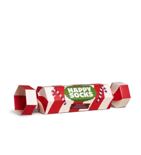 2 Pack Holiday Striped Cracker Gift Set