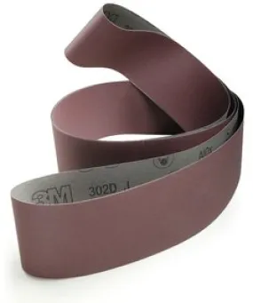 3M™ Cloth Belt 302D, P320 J-weight, 3 in x 90 in, Film-lok, Full-flex
