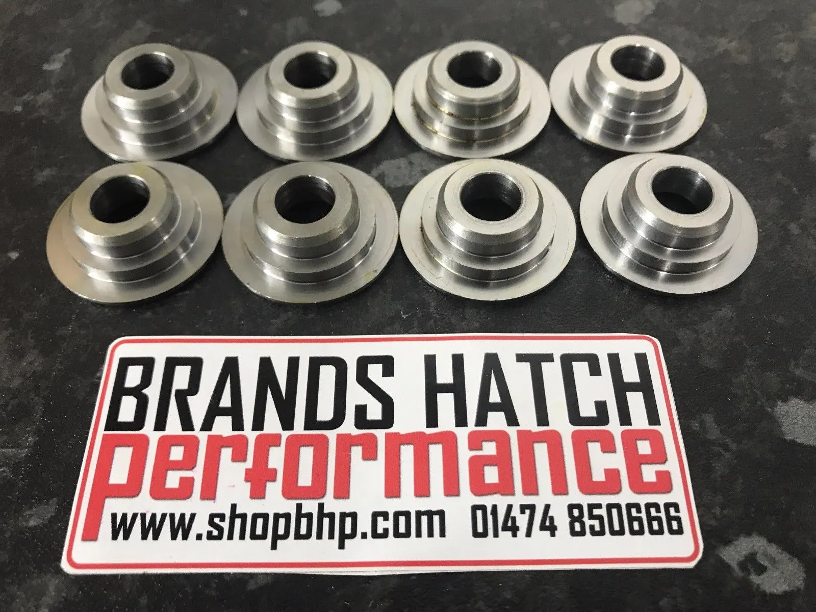 8 X Ford CVH 1.3 1.6 RS Turbo XR3i XR2 Steel Valve Spring Caps Retainers