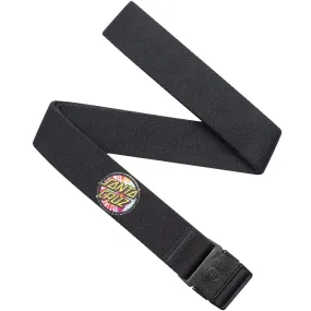 Arcade Santa Cruz thin belt with polka dots, black