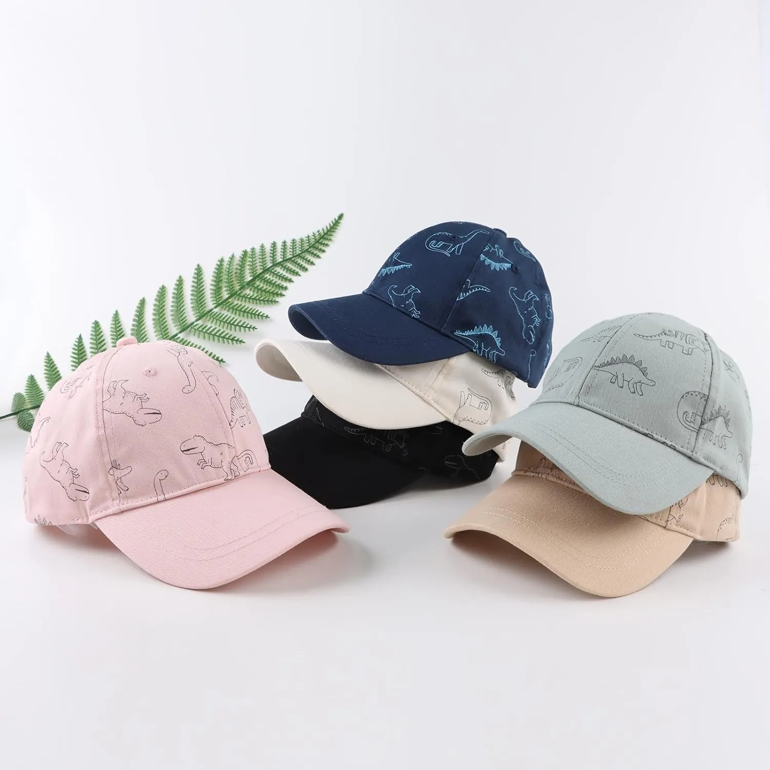 Baby Boy Baseball Cap Toddler Girl Trucker Hat Kids Dinosaur Hats Infant Ball Caps Spring Summer