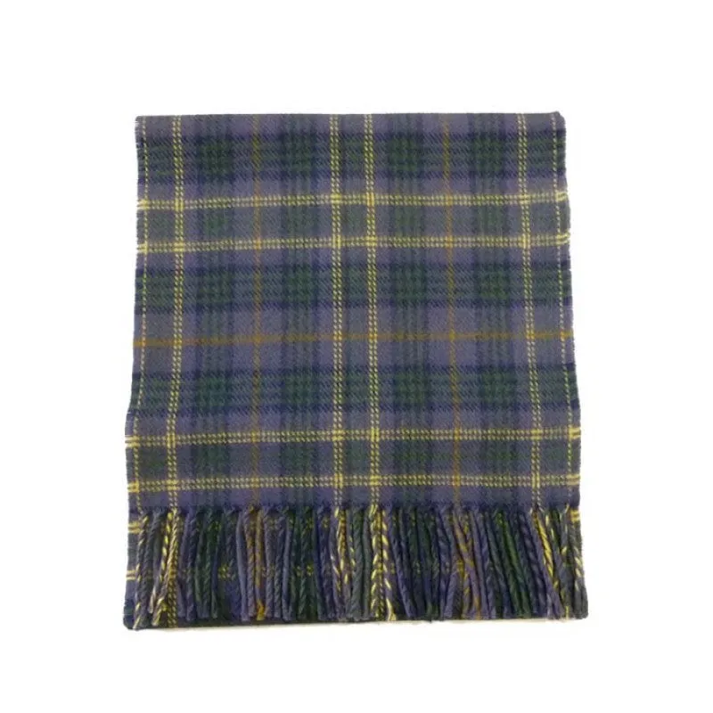 County Fermanagh Tartan Lambswool Scarf