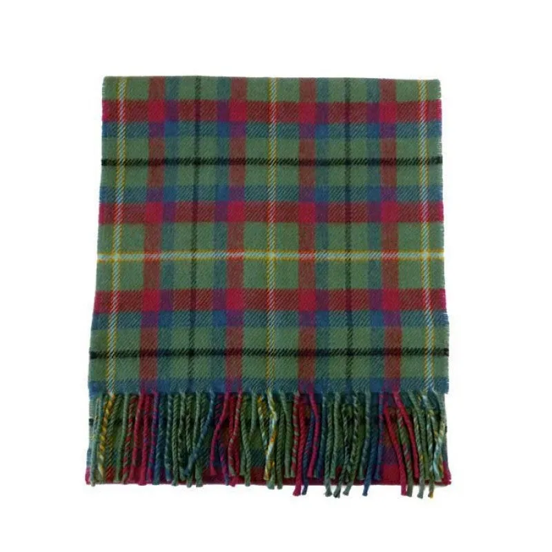 County Mayo Tartan Lambswool Scarf