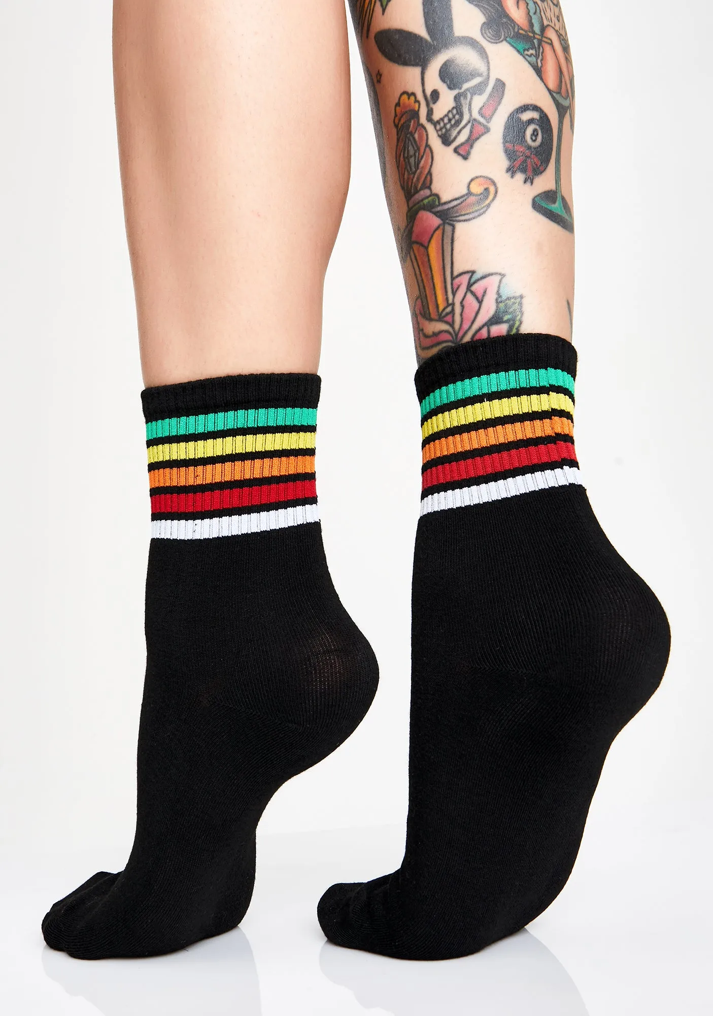 Cozy Babe Striped Socks