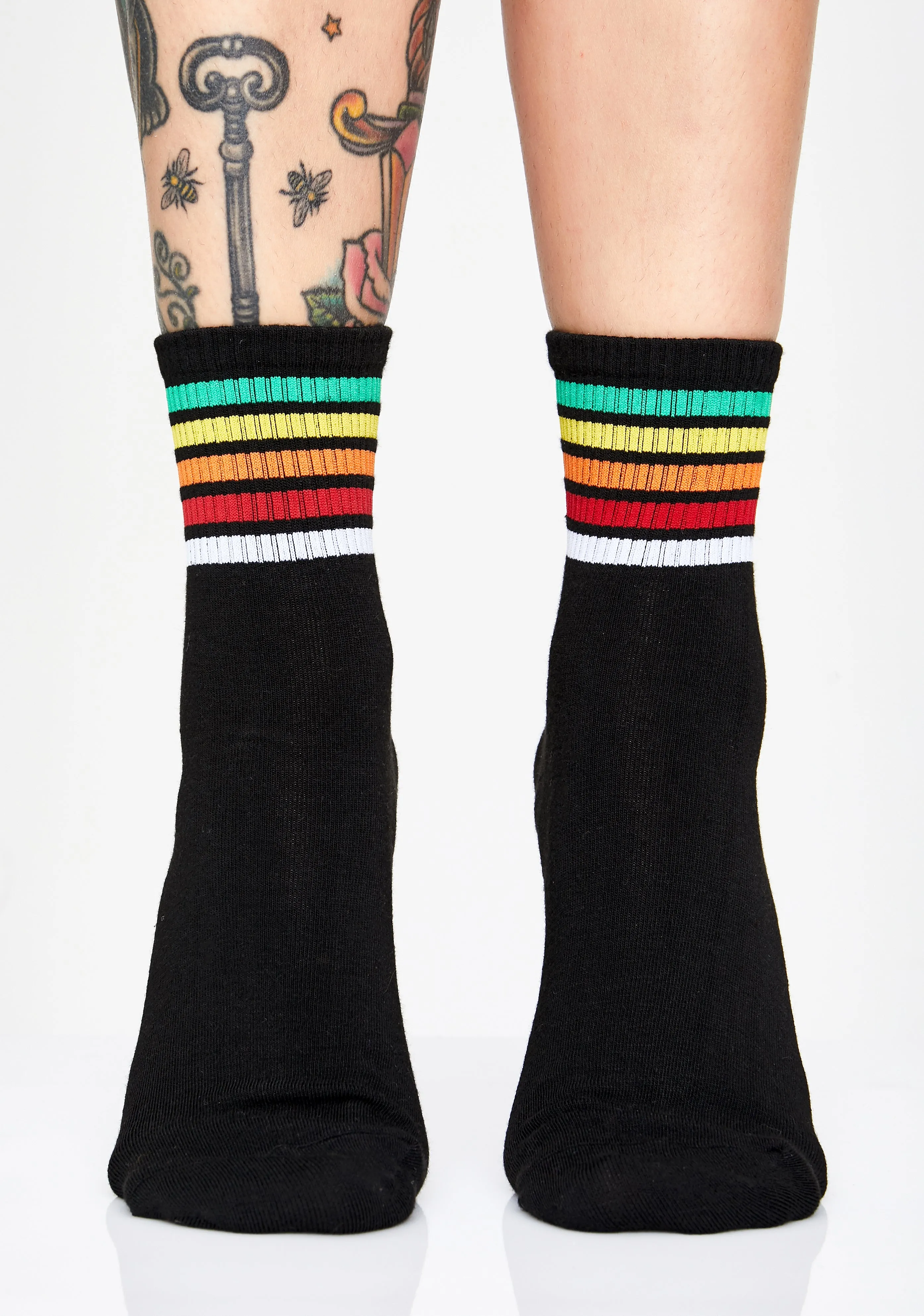 Cozy Babe Striped Socks