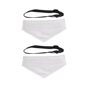 Craft Express 2 Pack Small Pet Scarfs with Collars