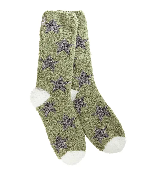 Crescent Sock Co. Women's Star Black Cozy Sock