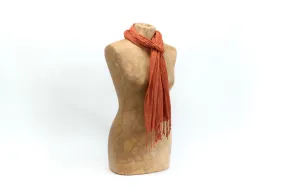 Eve Terracotta Scarf