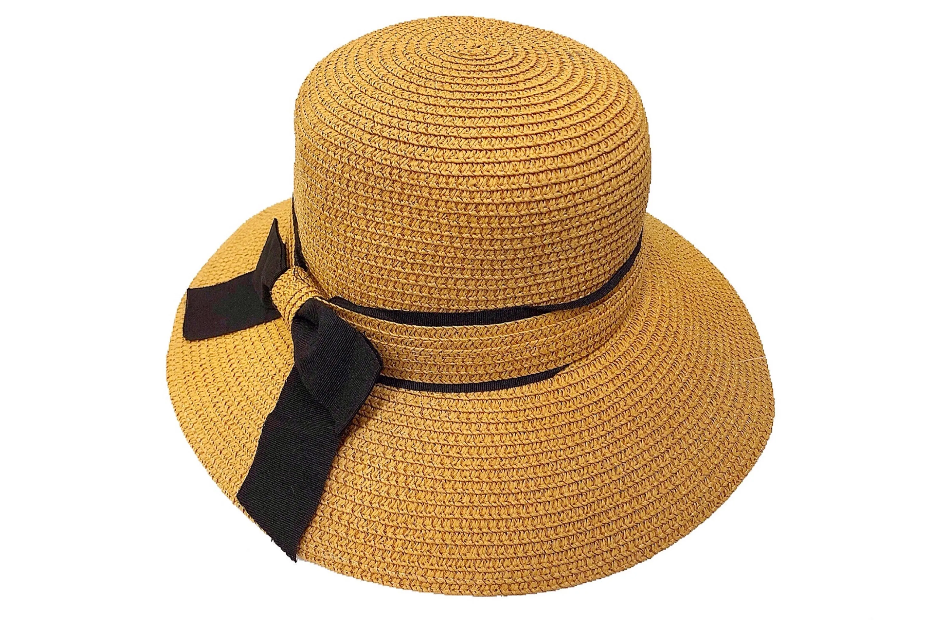 Everyday Straw Sun Hat with Wide Brim