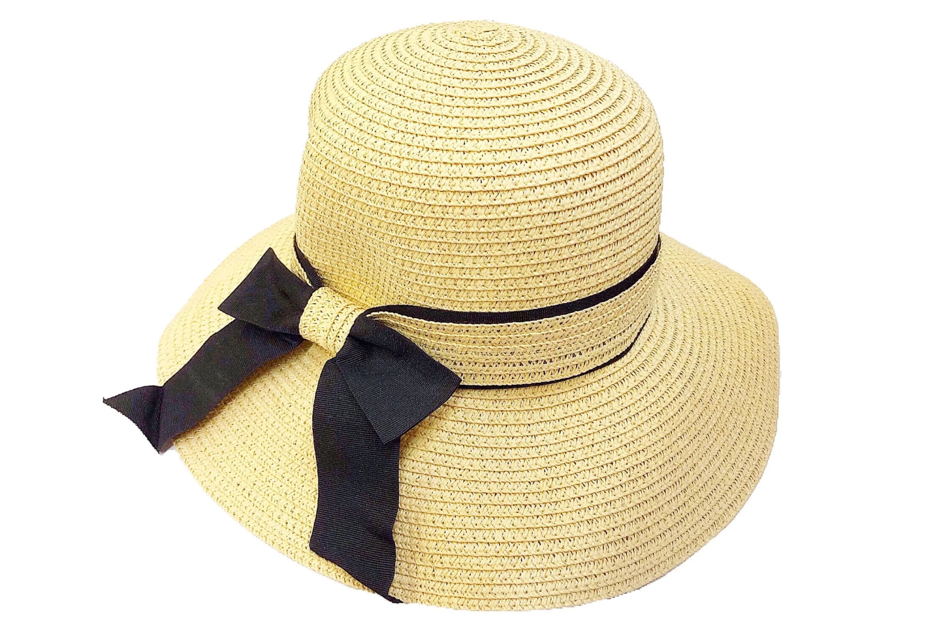 Everyday Straw Sun Hat with Wide Brim