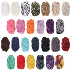 Fishnet Pom Pom Yarn: Mini Bonbons