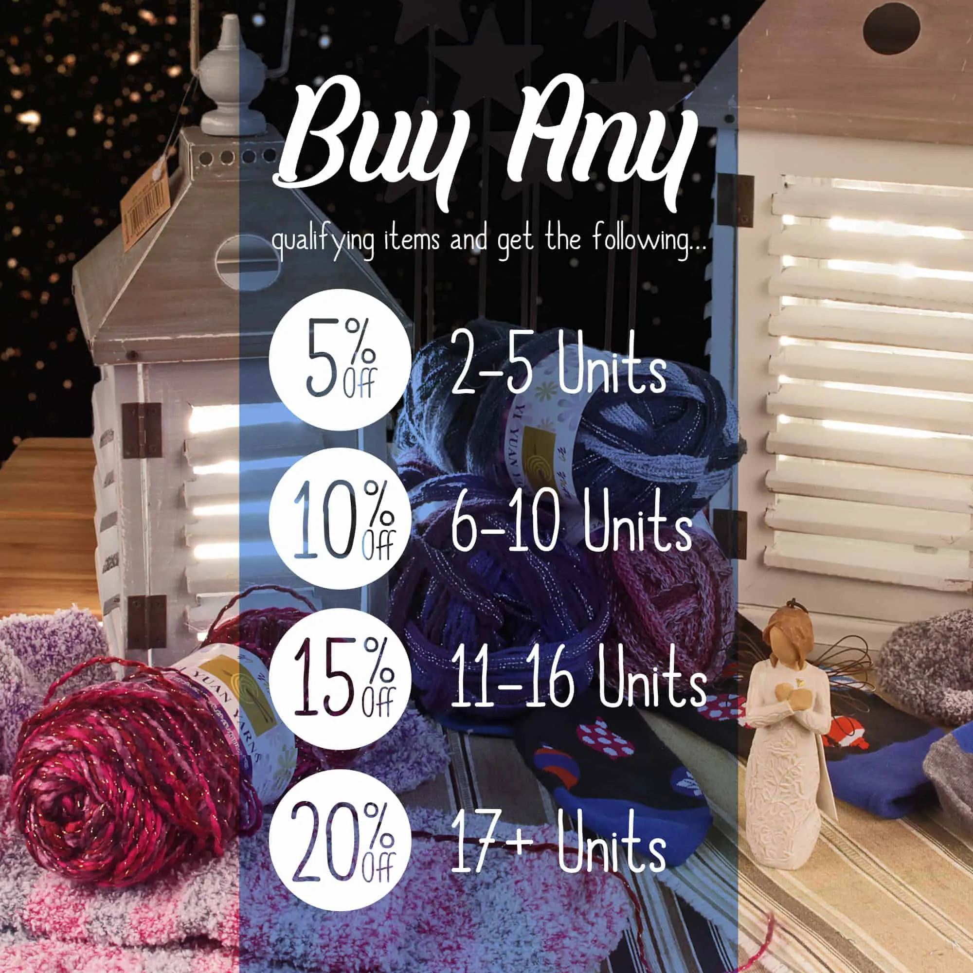 Fishnet Pom Pom Yarn: Mini Bonbons