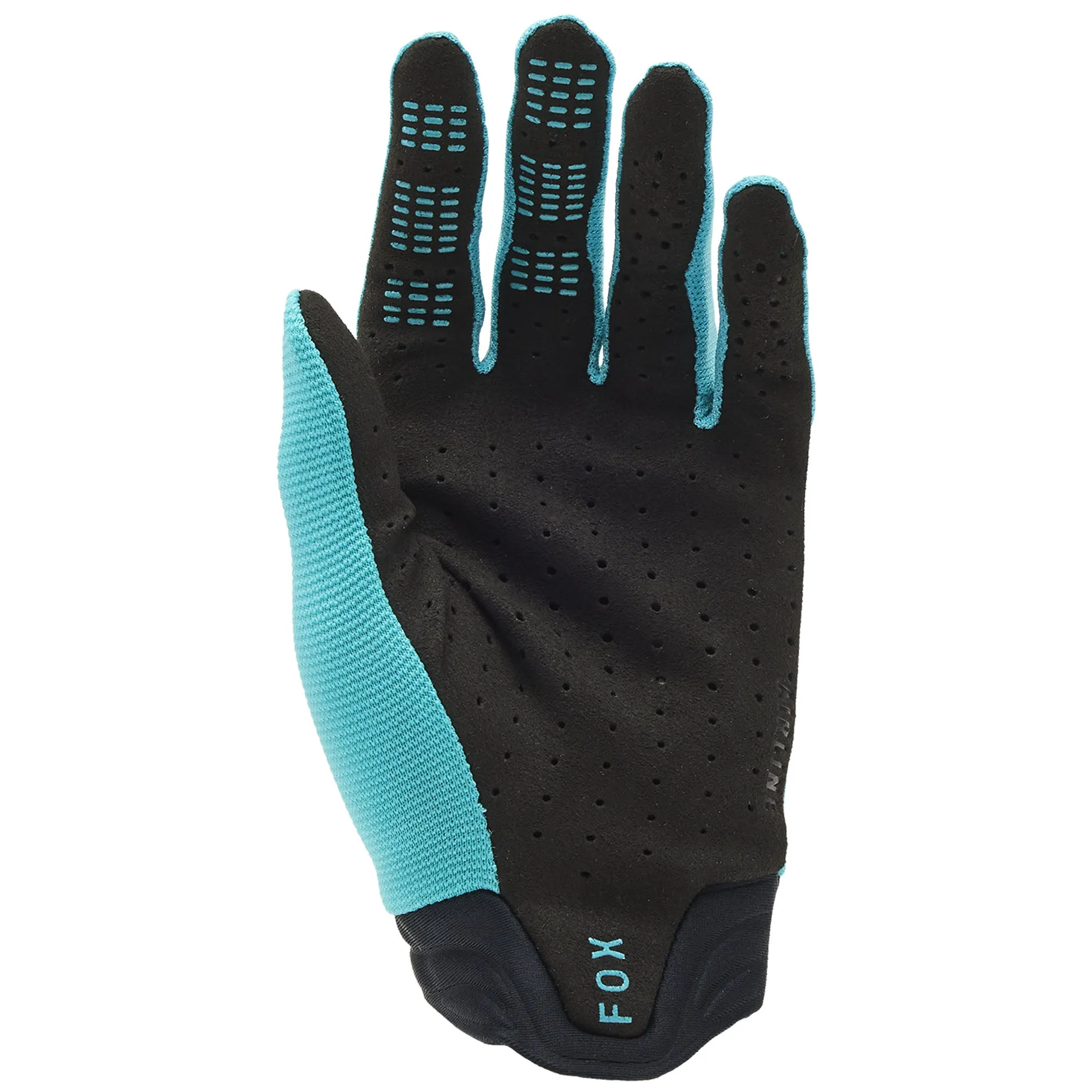 Fox Racing Youth Airline Standard Offroad Gloves Teal Blue
