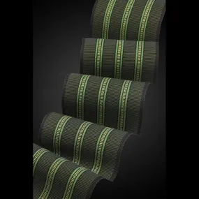 Freeway Scarf or Shawl in Kelp Olive and Loden, Sosumi Weaving by Pamela Whitlock