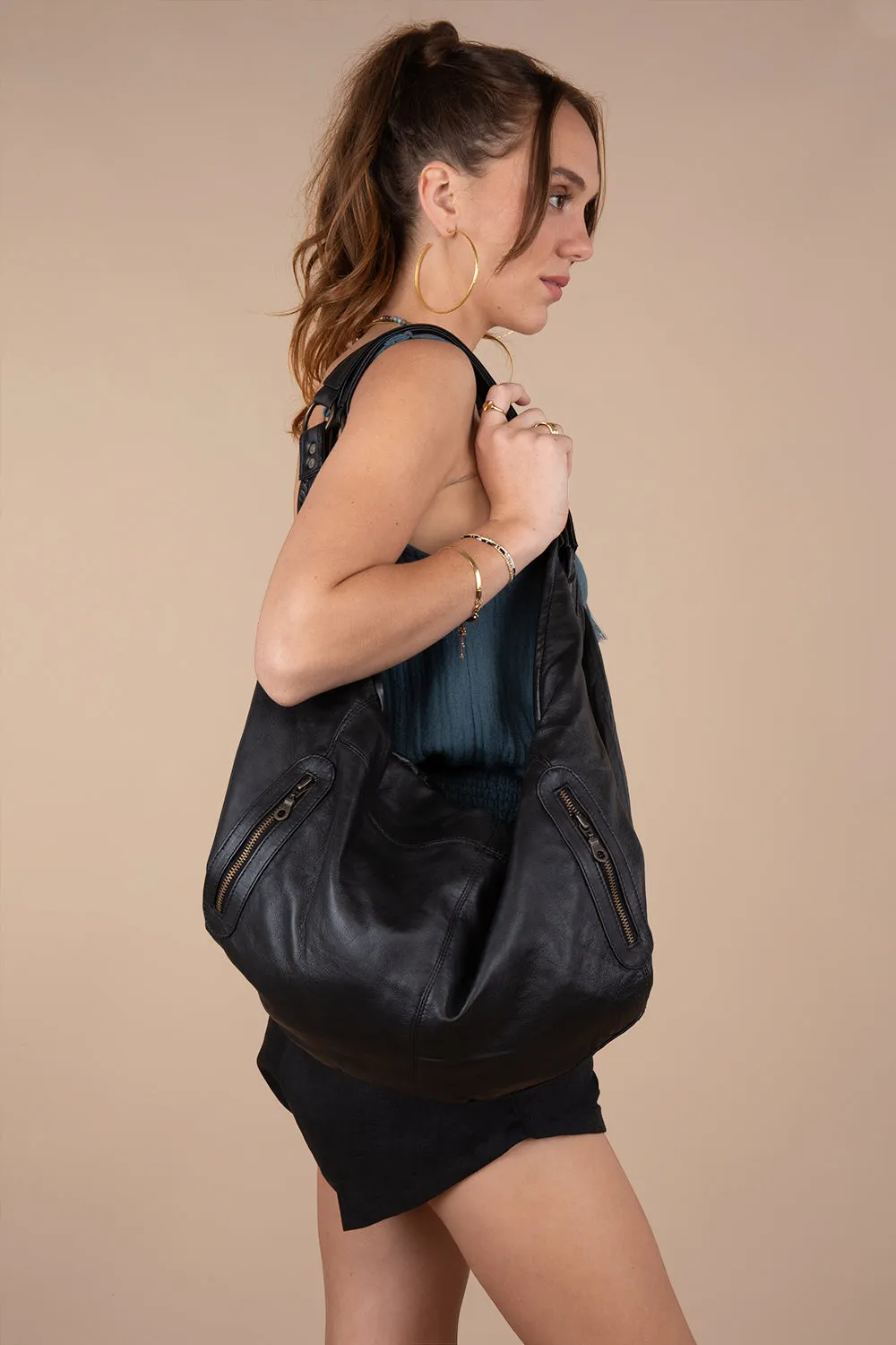 GANESHA LEATHER BAG