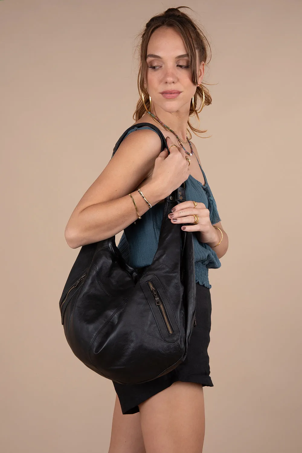 GANESHA LEATHER BAG