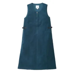Gramicci Womens Waffle Cord Mid-Length Dress Foggy Pine Dye