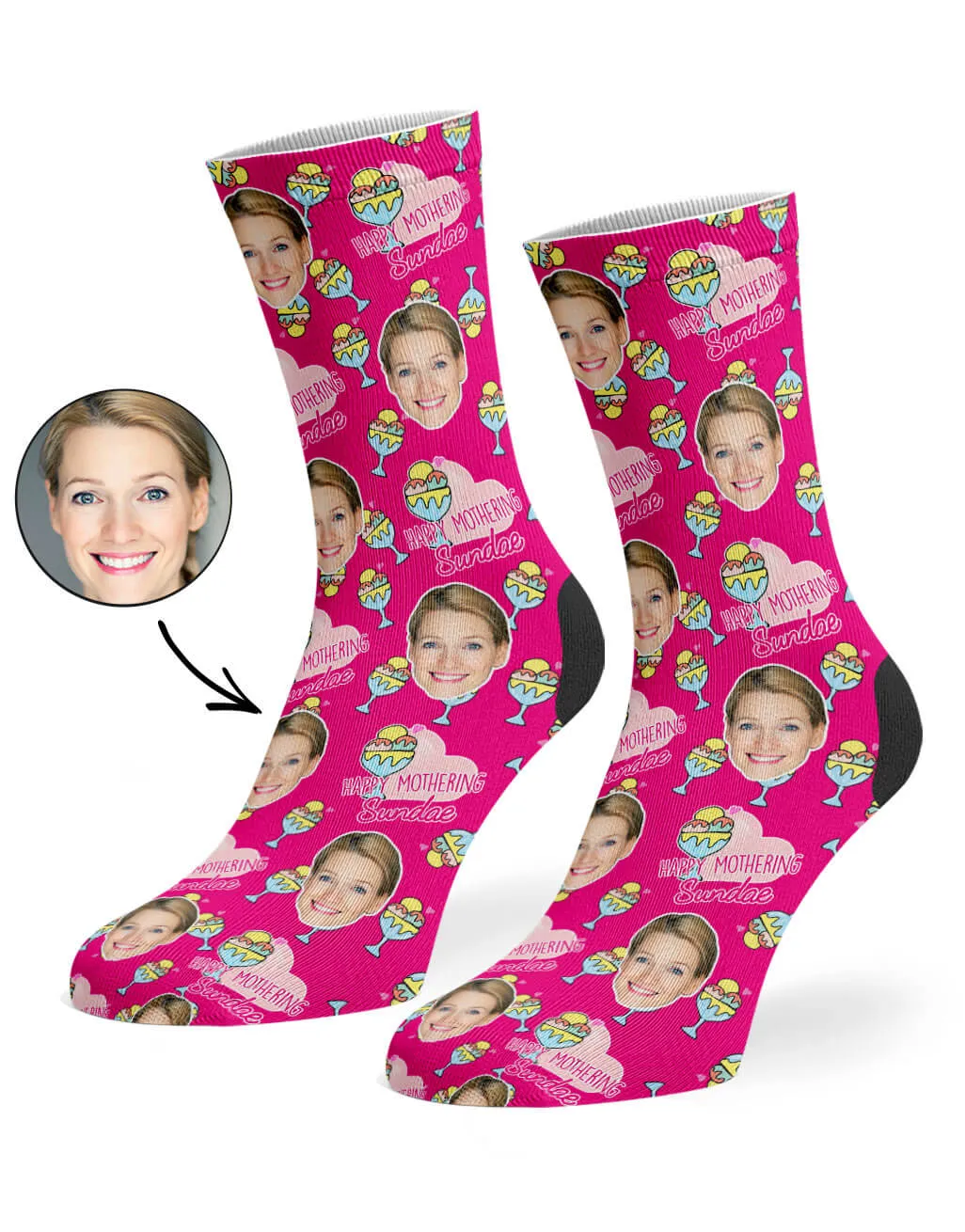 Happy Mothering Sundae Socks
