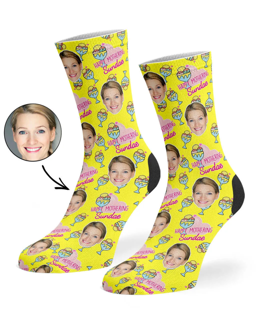 Happy Mothering Sundae Socks