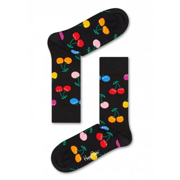 Happy Socks: Black Cherry Multi