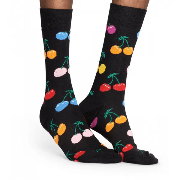 Happy Socks: Black Cherry Multi