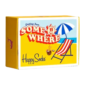 Happy Socks - Greetings From Somewhere 2 Pack