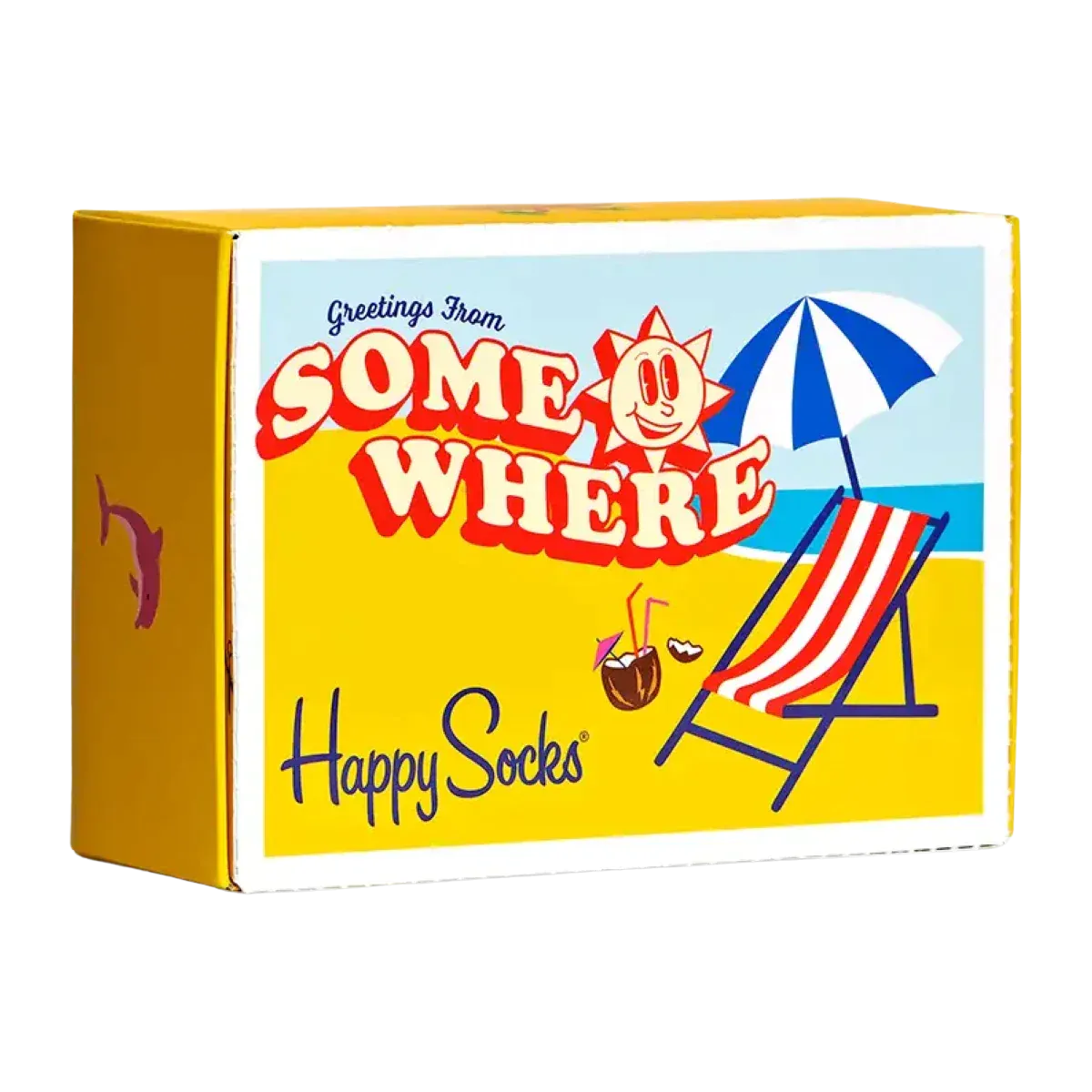 Happy Socks - Greetings From Somewhere 2 Pack