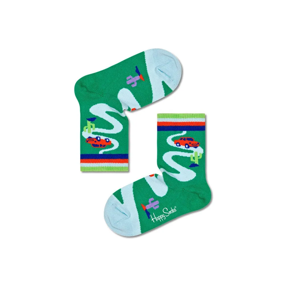 Happy Socks: Kids Car Green