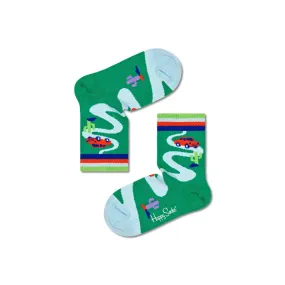 Happy Socks: Kids Car Green