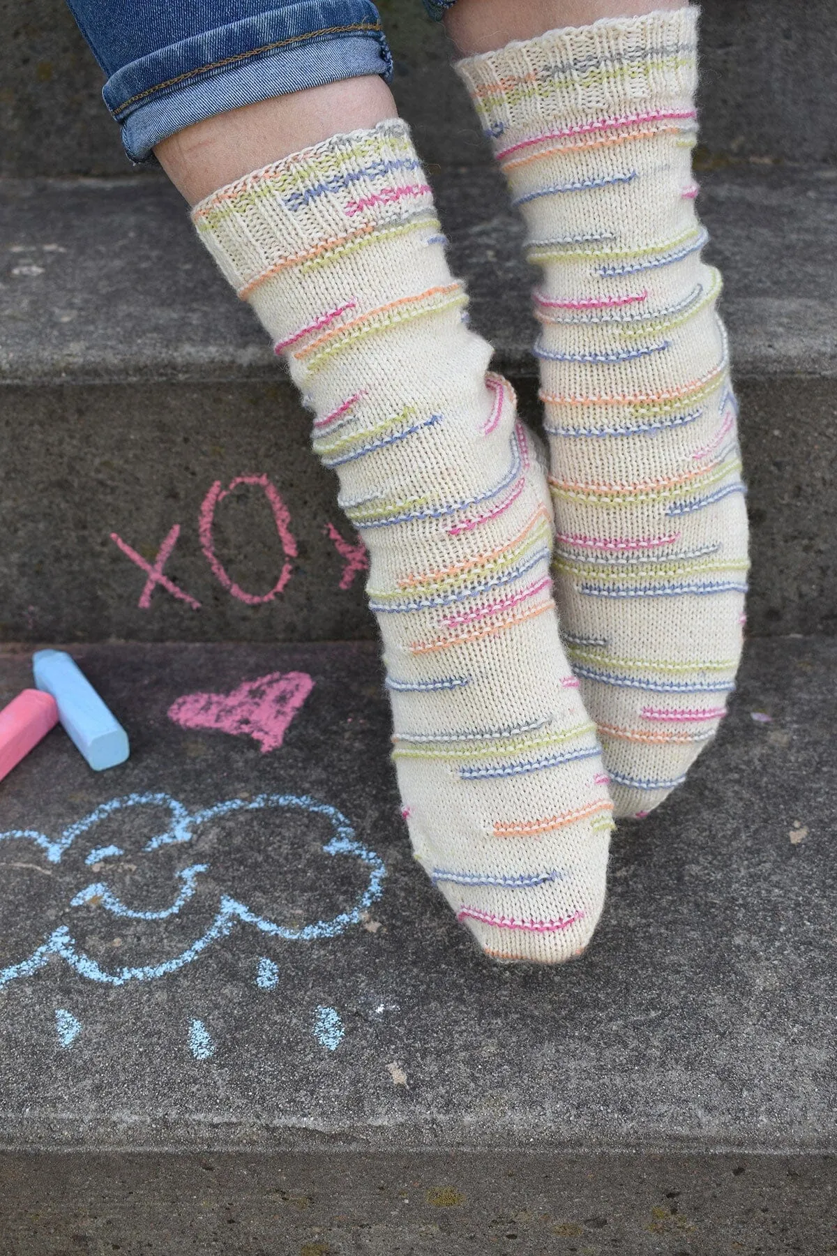 Hopscotch Socks