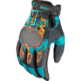 Icon Hooligan Munchies Glove Teal