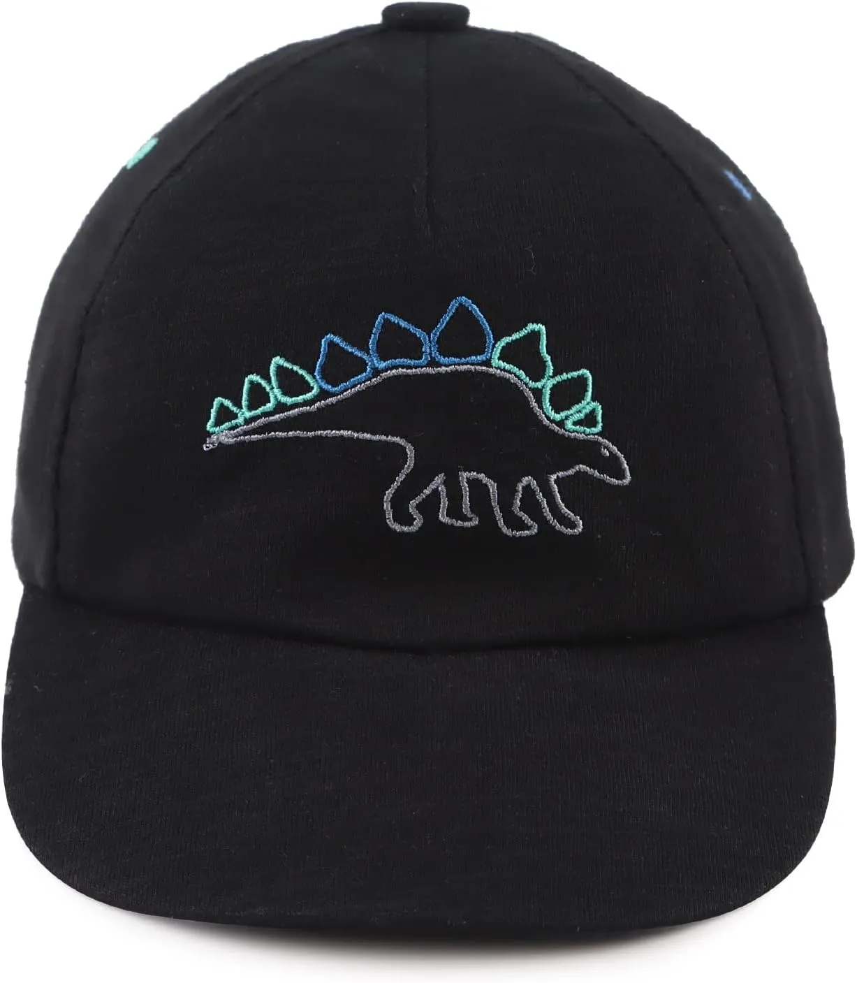 JANGANNSA Dinosaur Boys Girls Caps Embroidery Baby Baseball Caps Cotton Infant Toddler Kids Hat Spring Summer Autumn