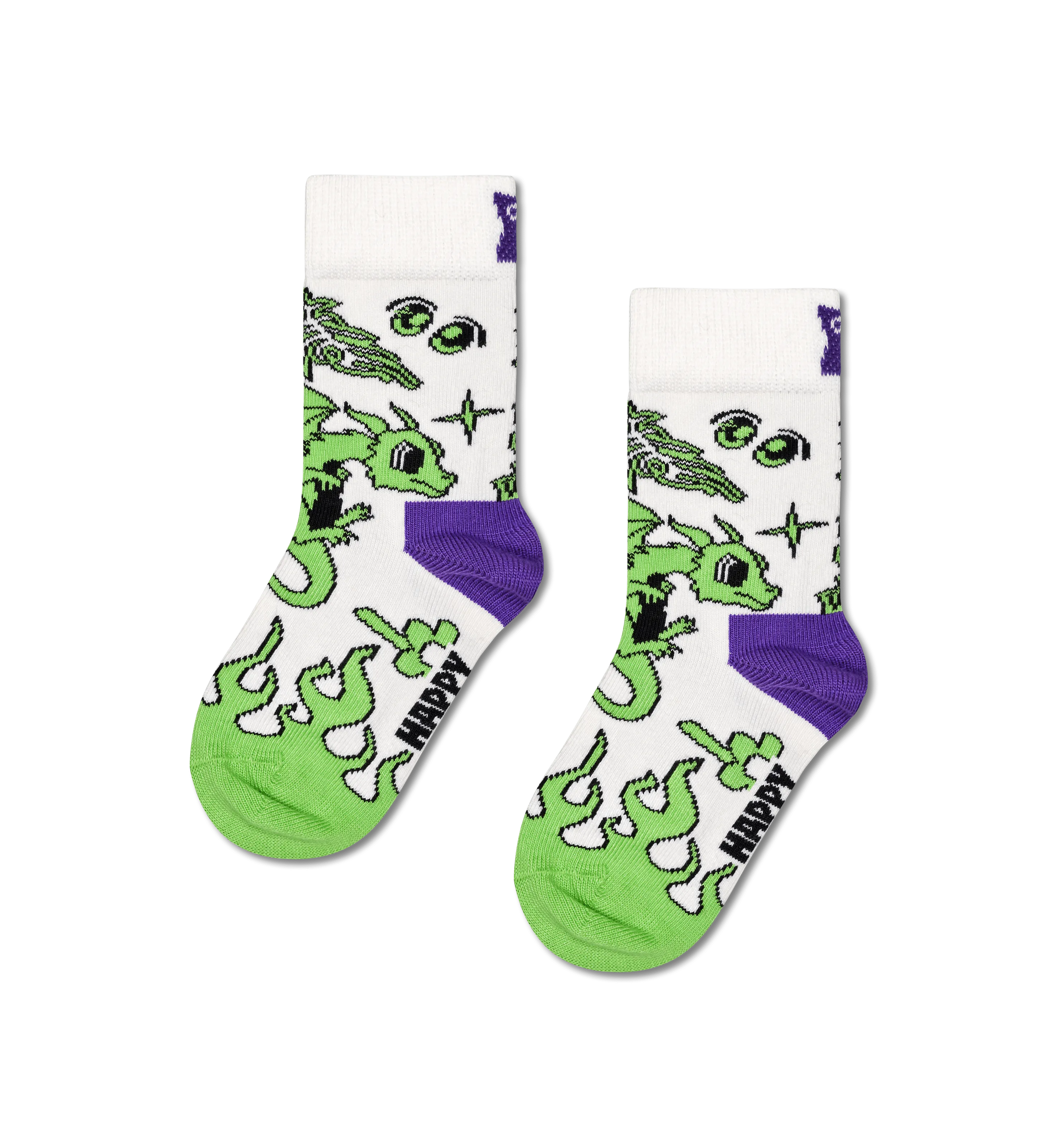 Kids 2 Pack Dragon Socks