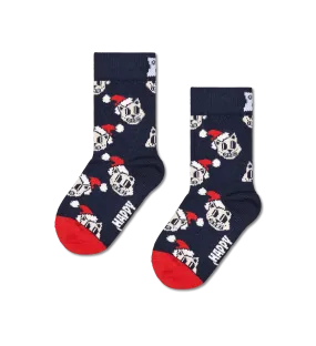 Kids Holiday Cat Sock