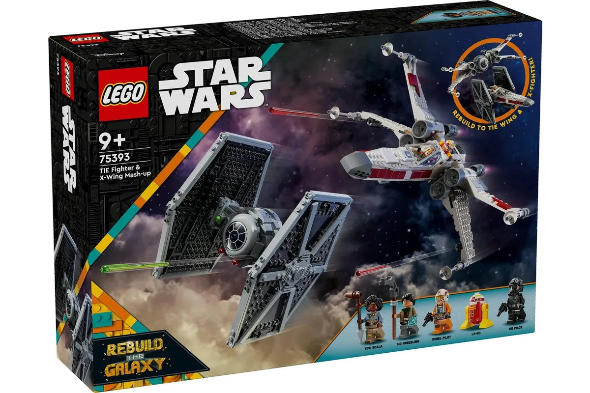 LEGO Star Wars TIE Fighter & X-Wing Mash-up 75393