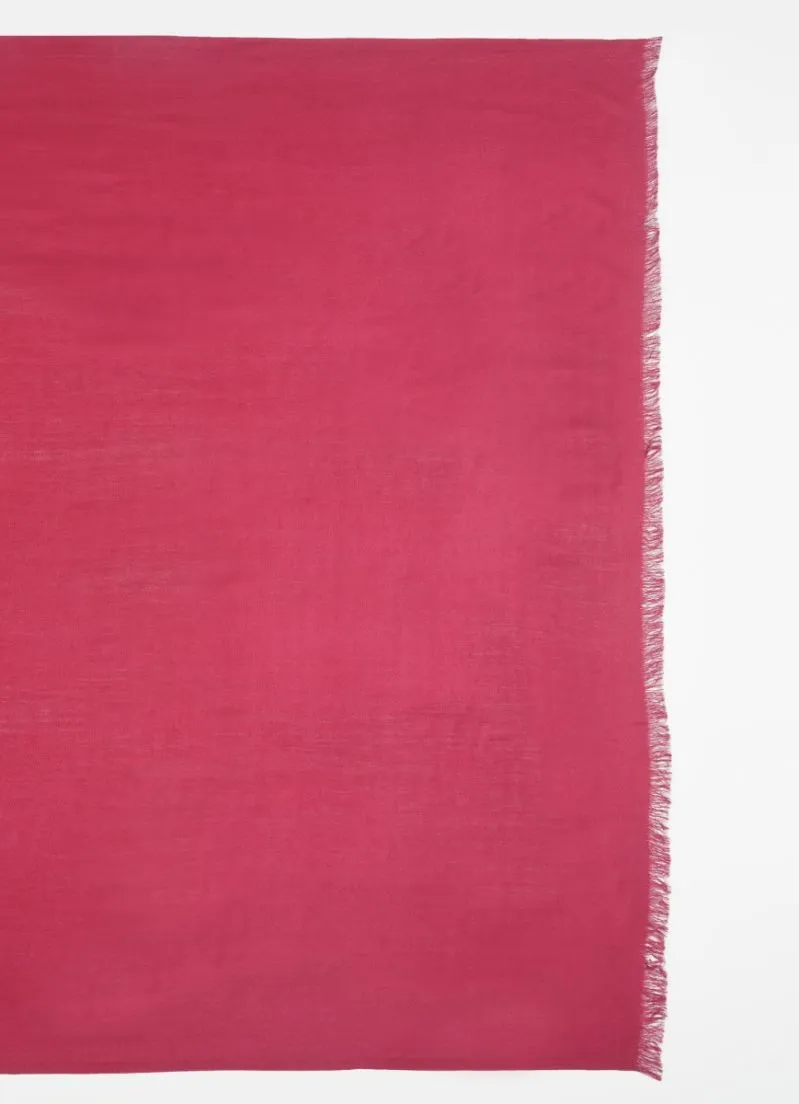 Maroon Cotton Poly Soft scarf
