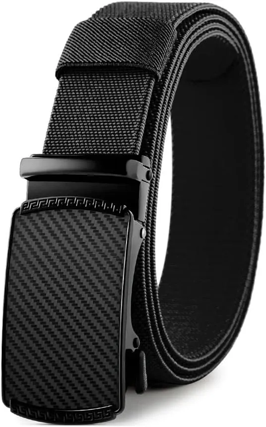 Men's Elastic Belt Tough Stretch Military Belt Soft Nylon Sports Accessories Men Women