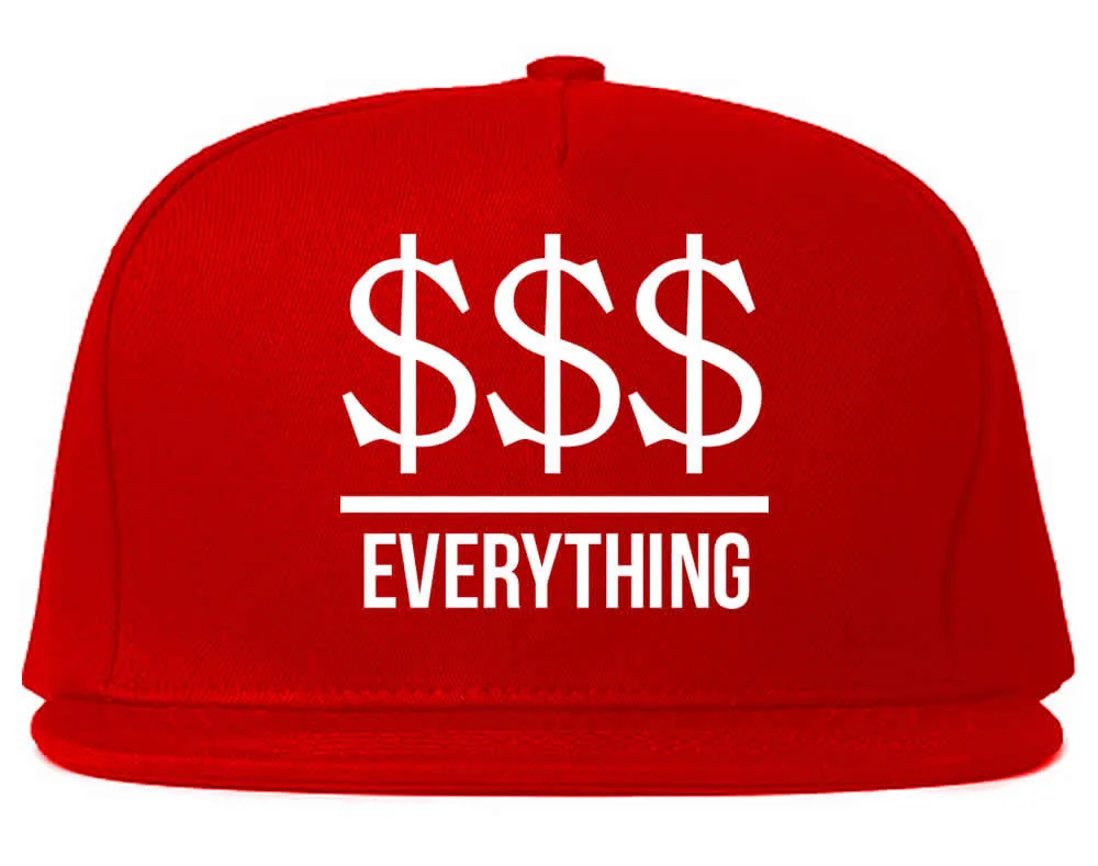 Money Over Everything Snapback Hat Cap