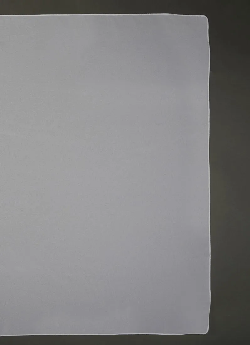 Off-White Georgette Soft scarf