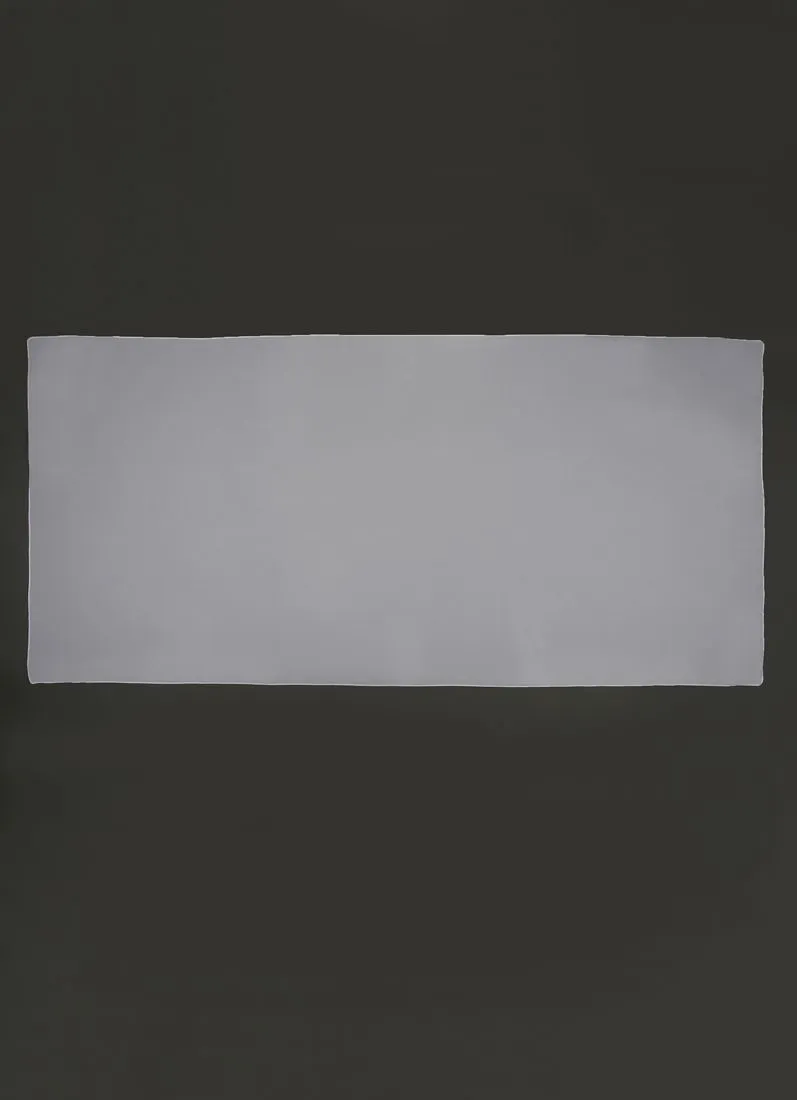 Off-White Georgette Soft scarf