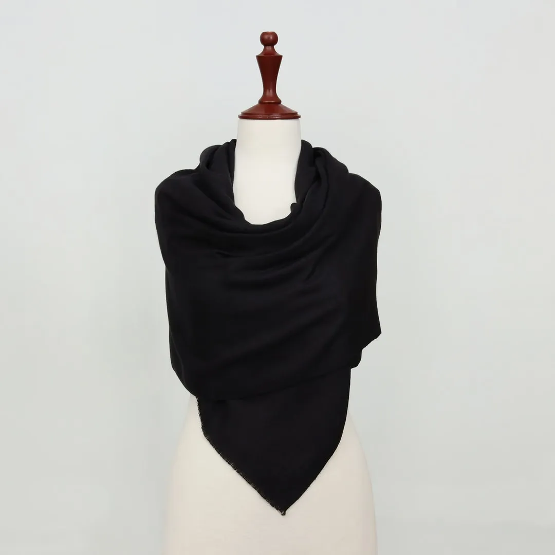 Plain Winsome Classic Cashmere Scarves