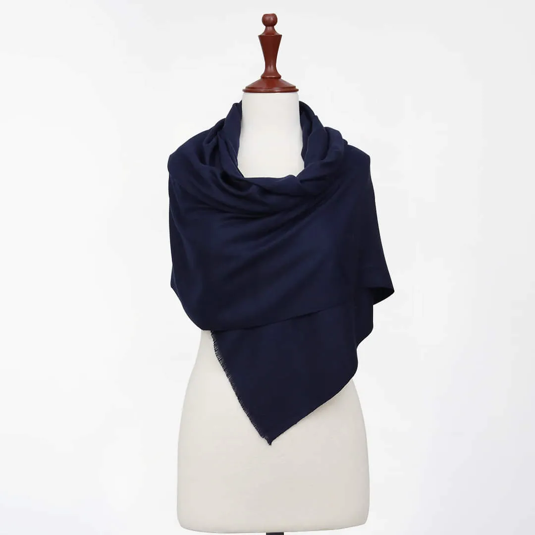 Plain Winsome Classic Cashmere Scarves