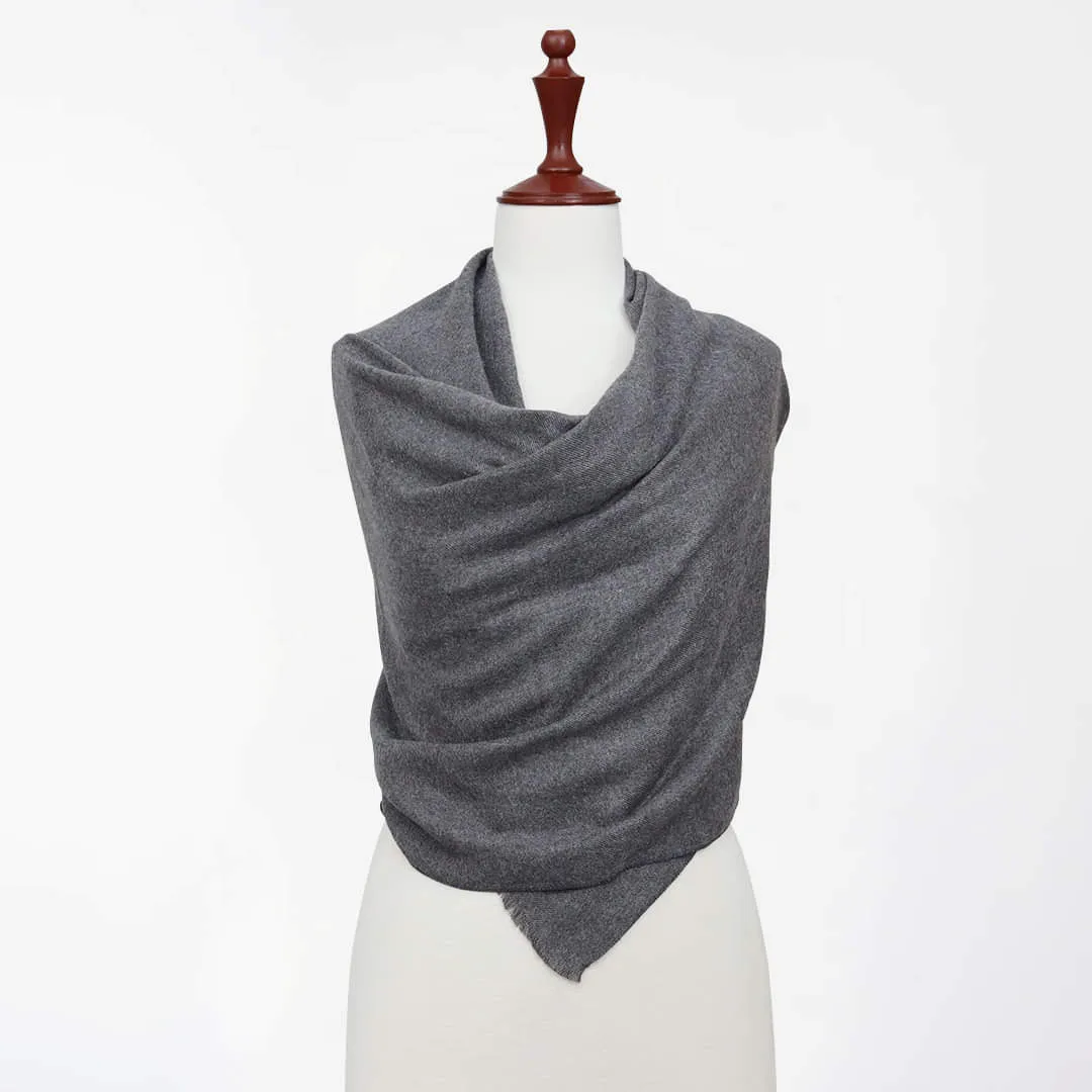 Plain Winsome Classic Cashmere Scarves