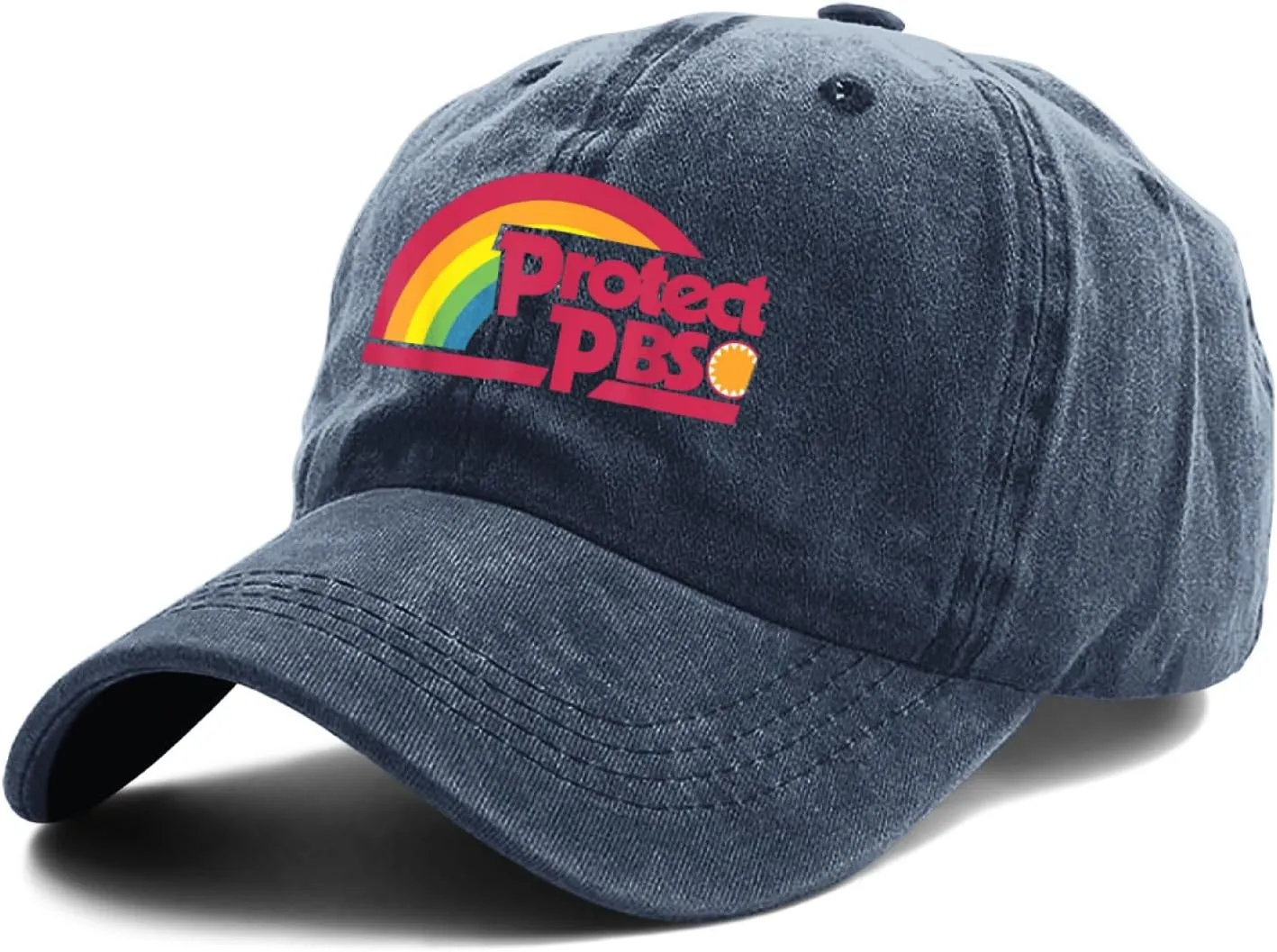 Protect P.B.S Save Public Broadcasting Service Baseball Caps for Adult,Trucker Cap Golf Hat Adjustable Fishing Hats