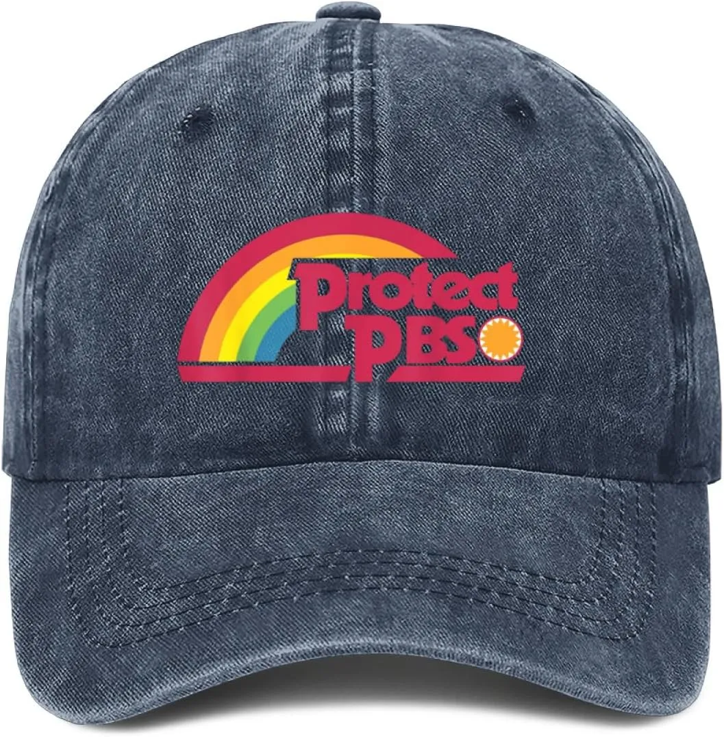 Protect P.B.S Save Public Broadcasting Service Baseball Caps for Adult,Trucker Cap Golf Hat Adjustable Fishing Hats