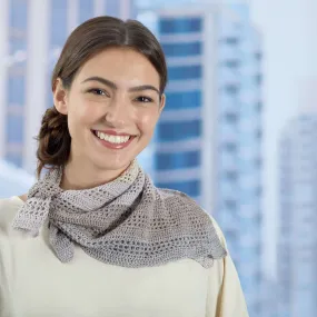 Red Heart Crochet Fantastic Filet Bandanna