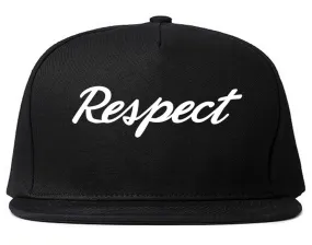 Respect Snapback Hat Cap