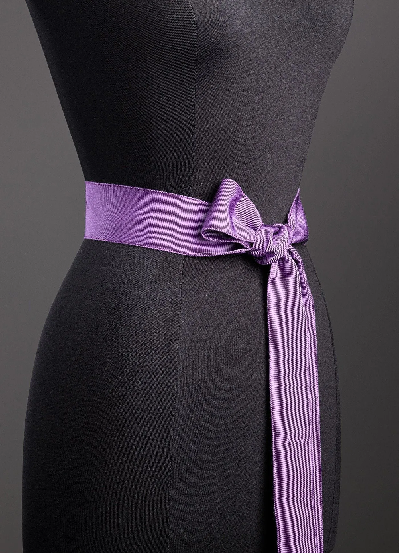 Ribbon Belt, Wide - Amethyst